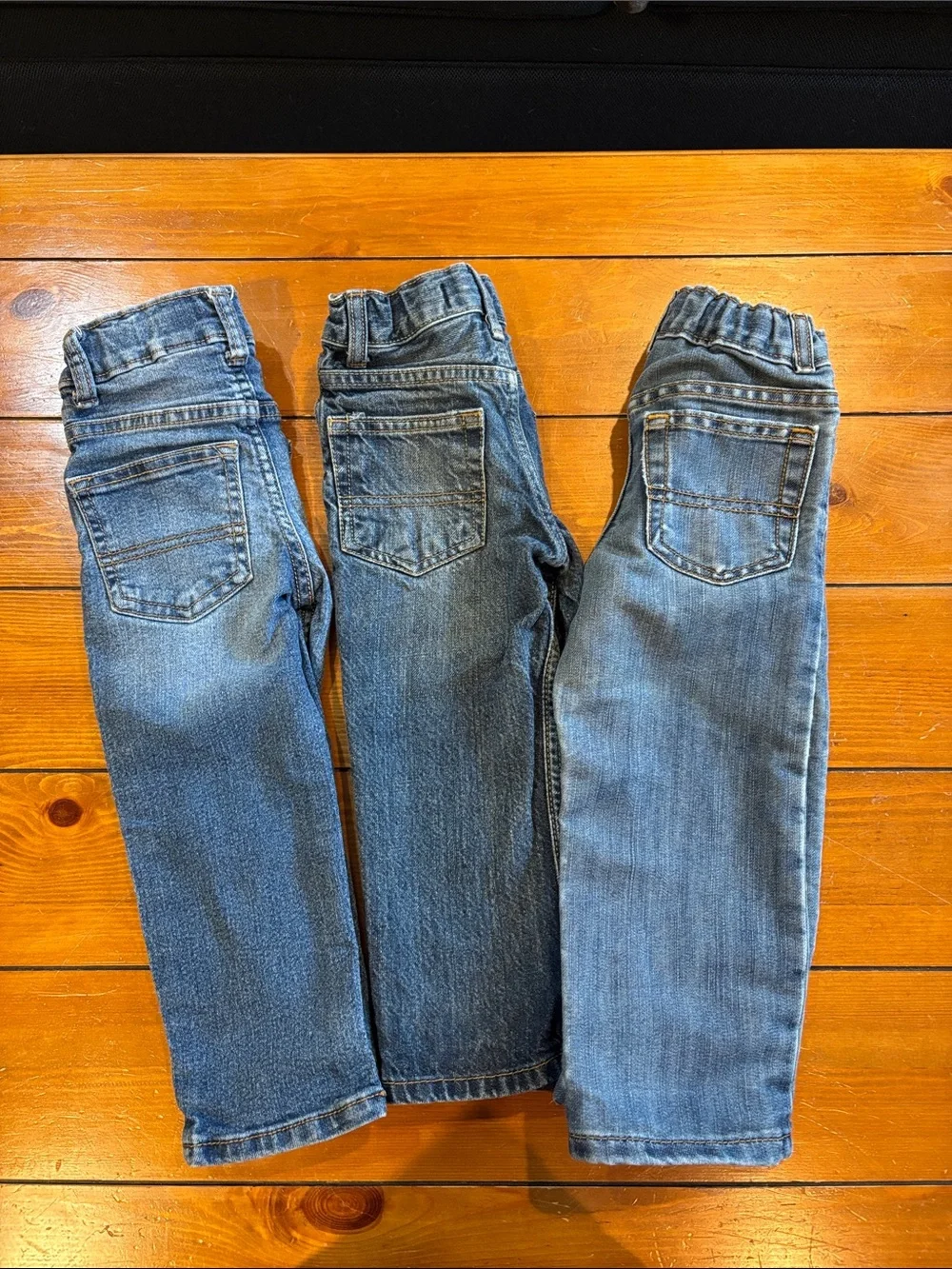 Lot of 3 OshKosh B’Gosh & Jumping Bean Denim Jeans Classic Fit Boys 2T
